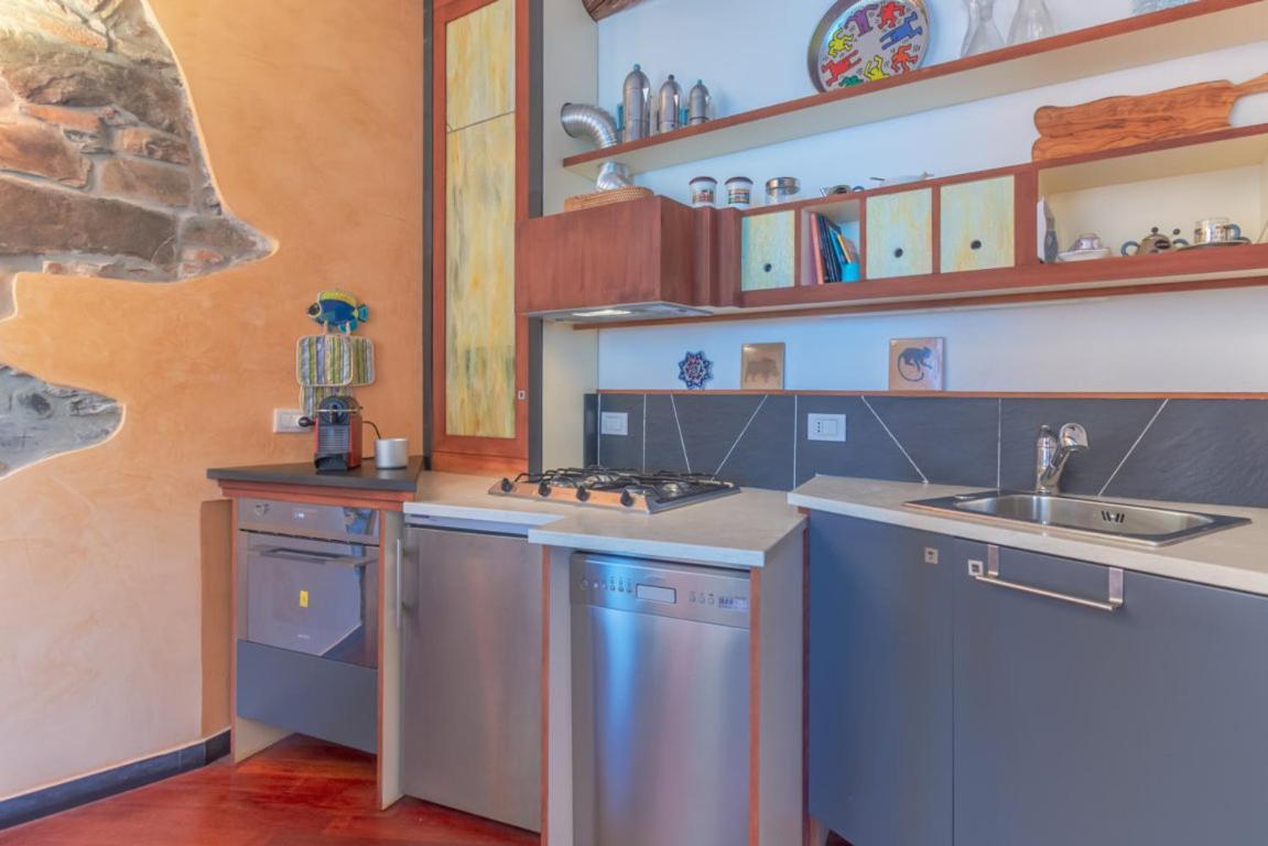 Casa Giada A Due Passi Dal Porto Di Camogli Lägenhet Exteriör bild